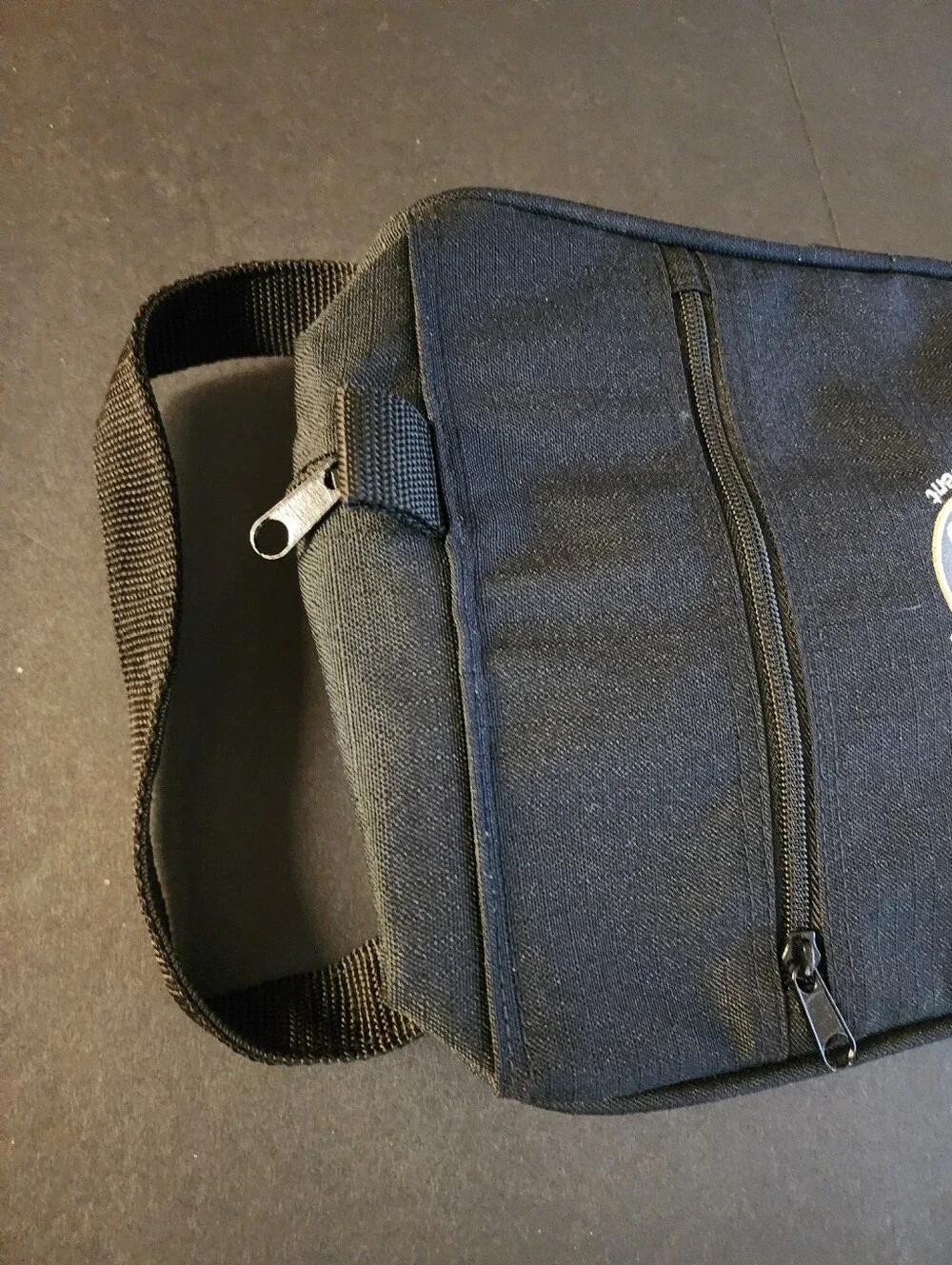 New Unbranded Golf Shoe Travel Bag, Black, With A Touch Of Class Tournament Logo